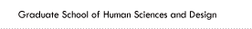 [Graduate]Graduate School of Home Economics(Master's Programs)