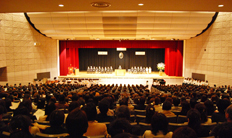 式典会場 全景