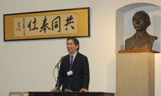 佐藤和人学長・理事長の挨拶