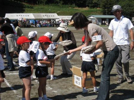 運動会でのお手伝いやボランティア