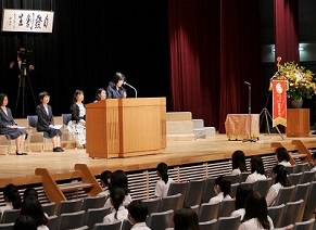 校長先生のお話