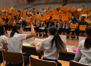 大学生との意見交換