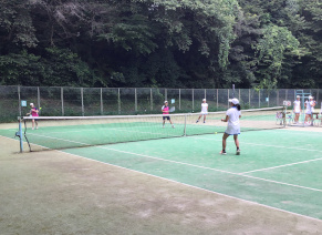 硬式テニスクラブ　練習試合