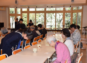 茶道部によるお点前