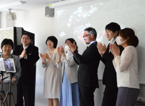 校長と1年担任
