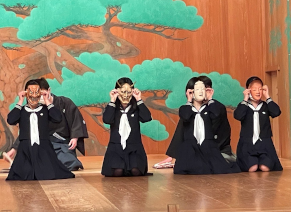 代表生徒による体験
