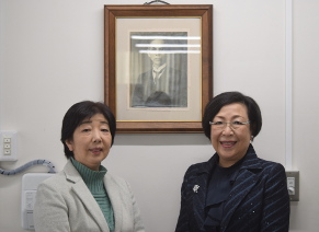 綿引氏は校長と同級生です