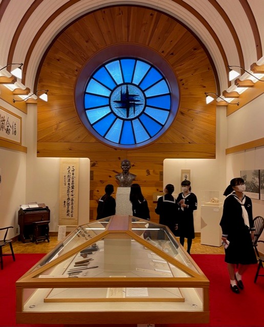 成瀬記念館の見学