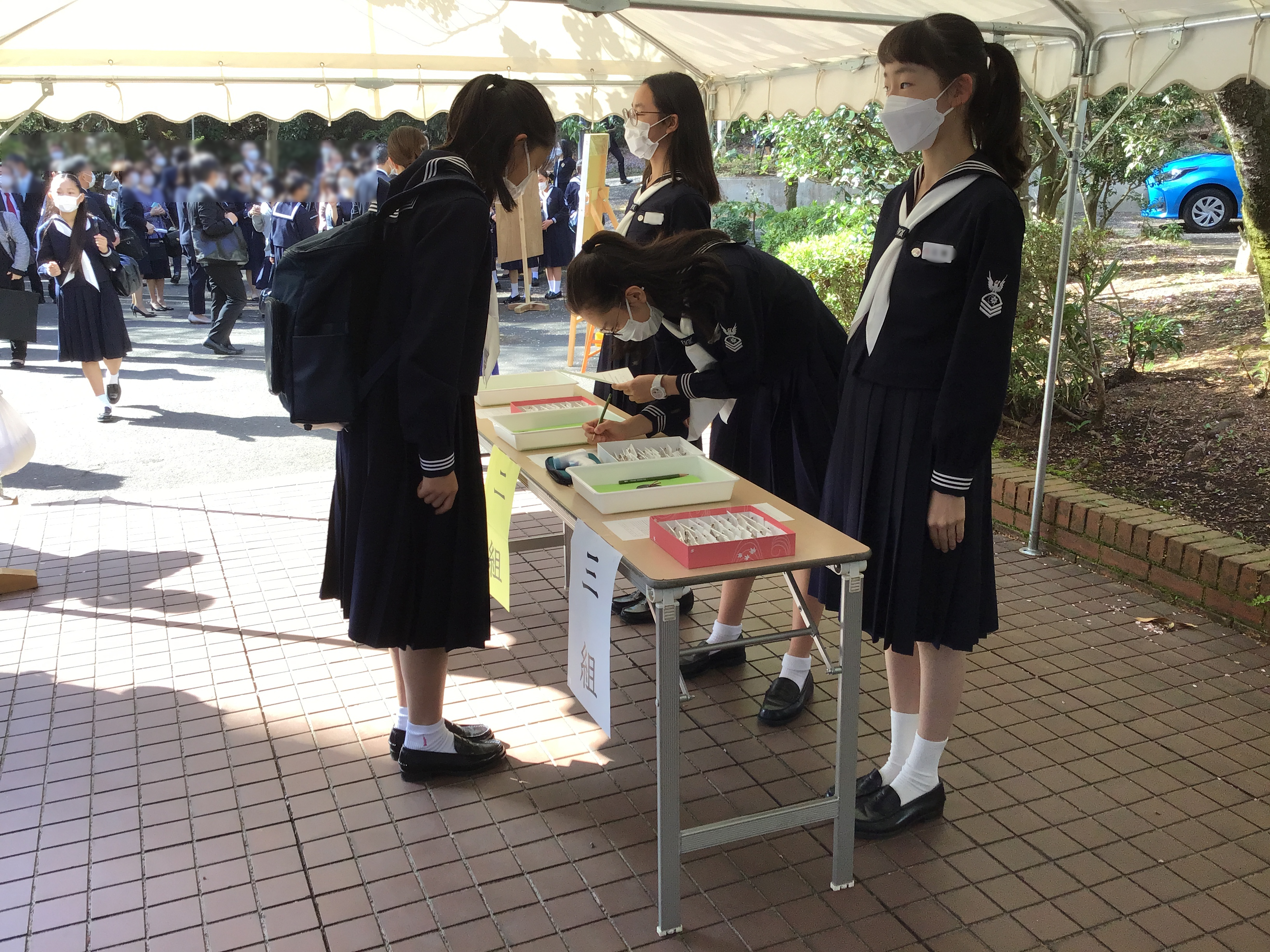 入学式　女子中学 入学式が行われました。 – 佼成学園女子中学高等学校