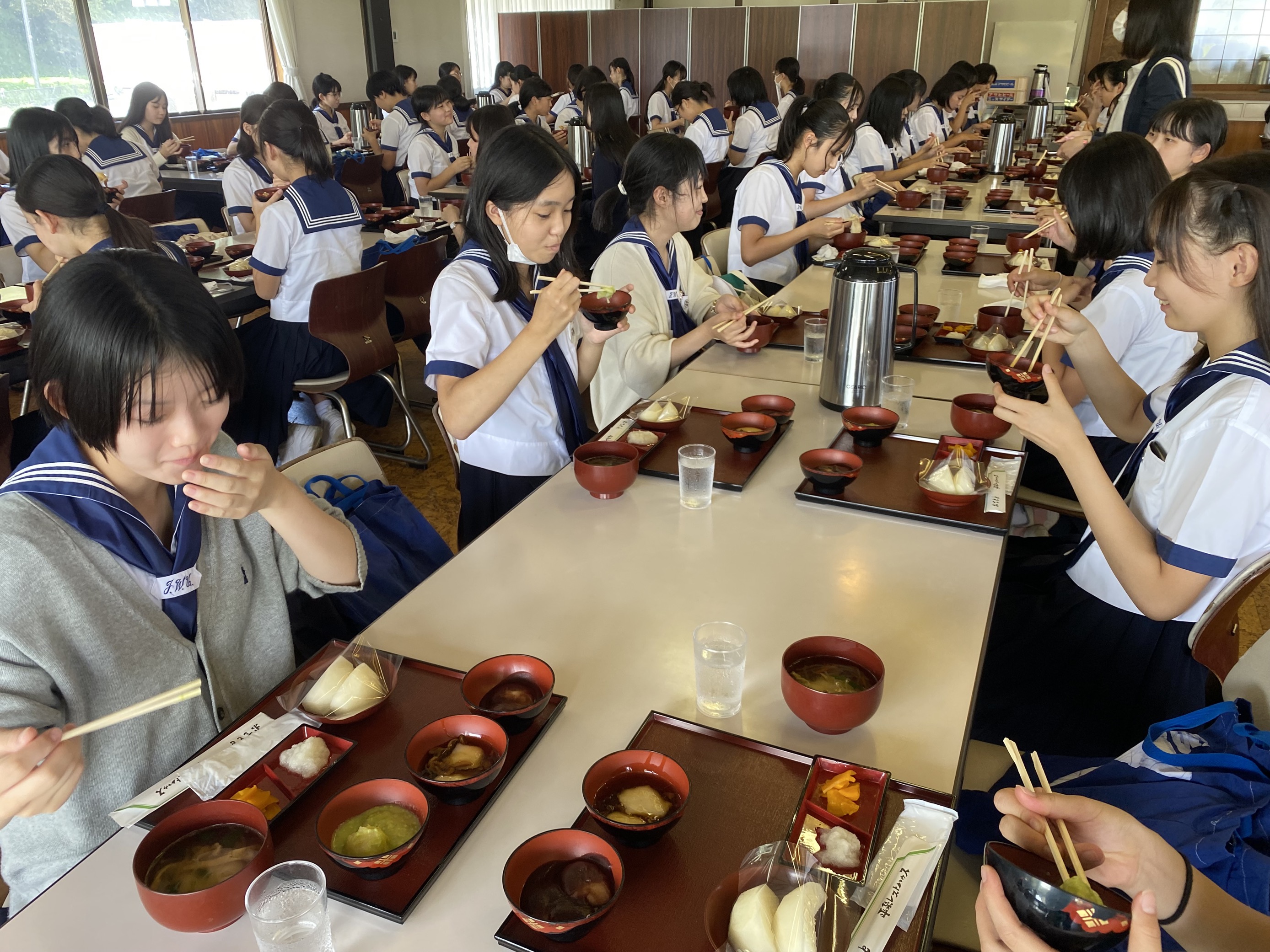 お昼の餅定食