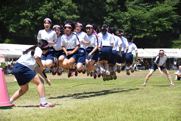 3学年合同 大縄跳び