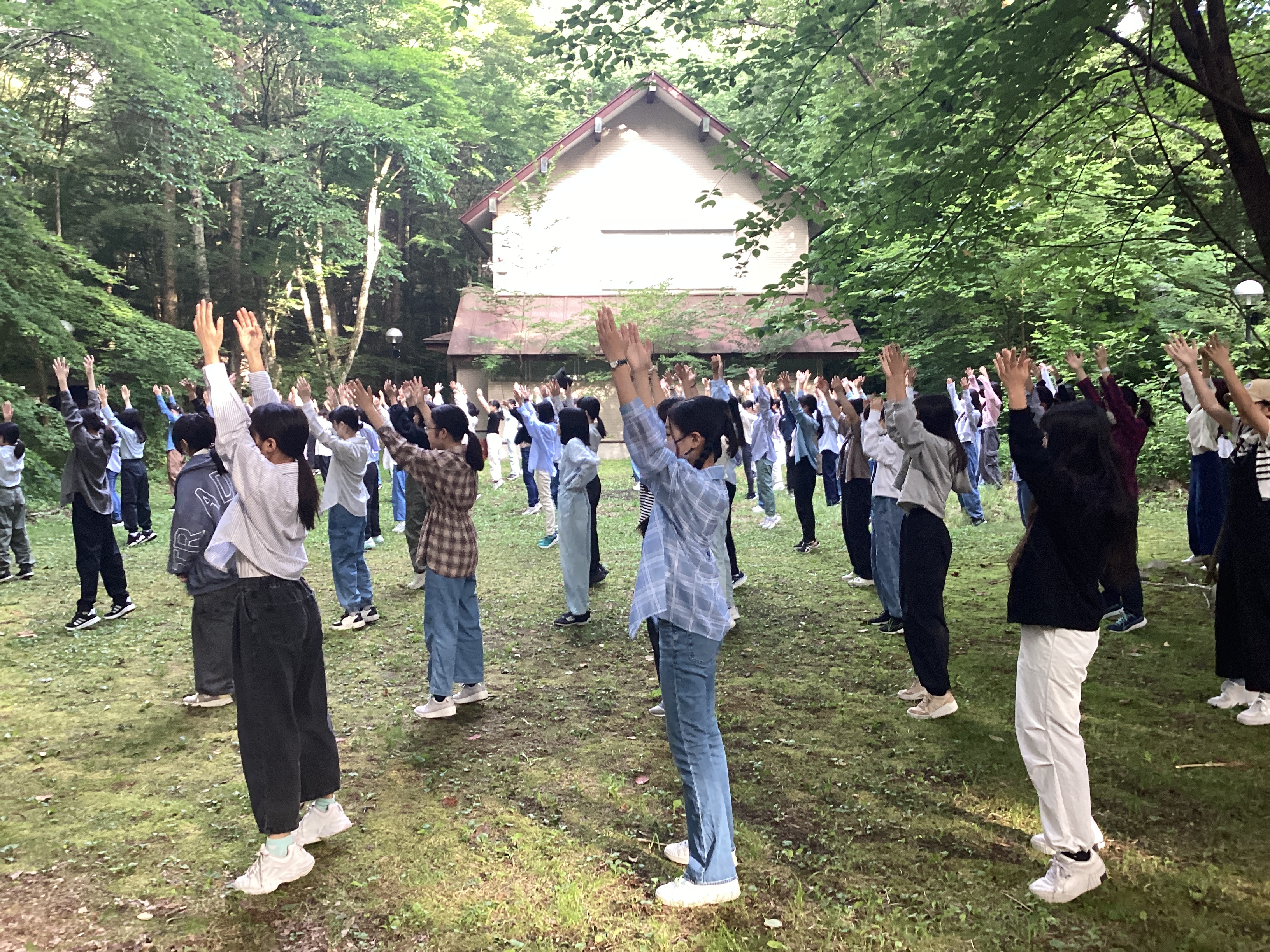 朝のラジオ体操