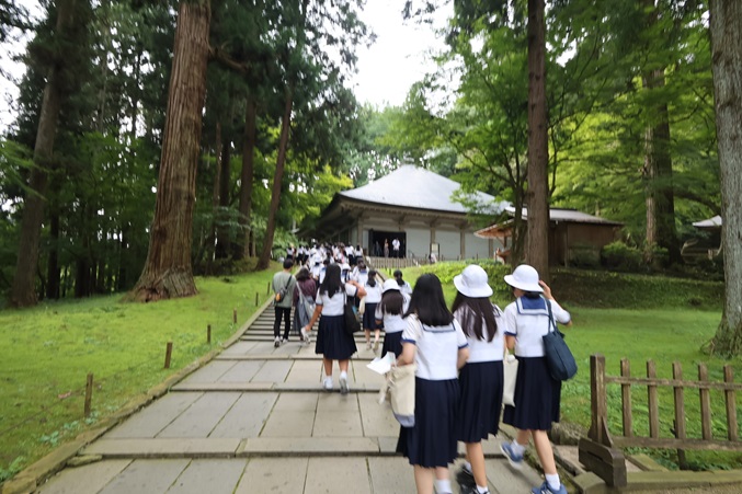 中尊寺金色堂を見に行きます