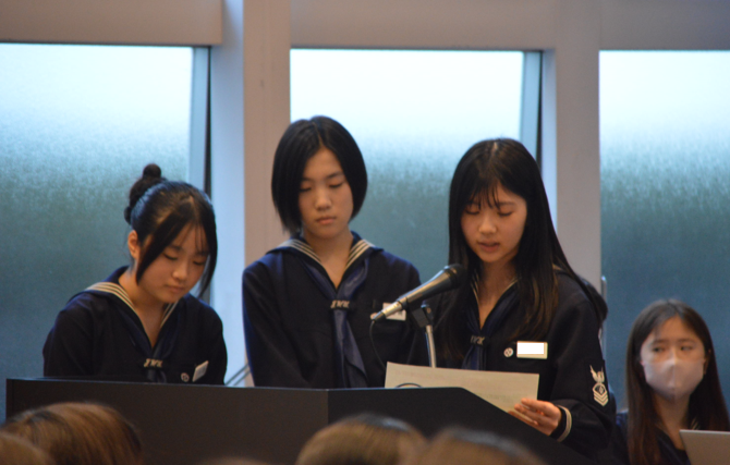 司会は選挙管理委員です