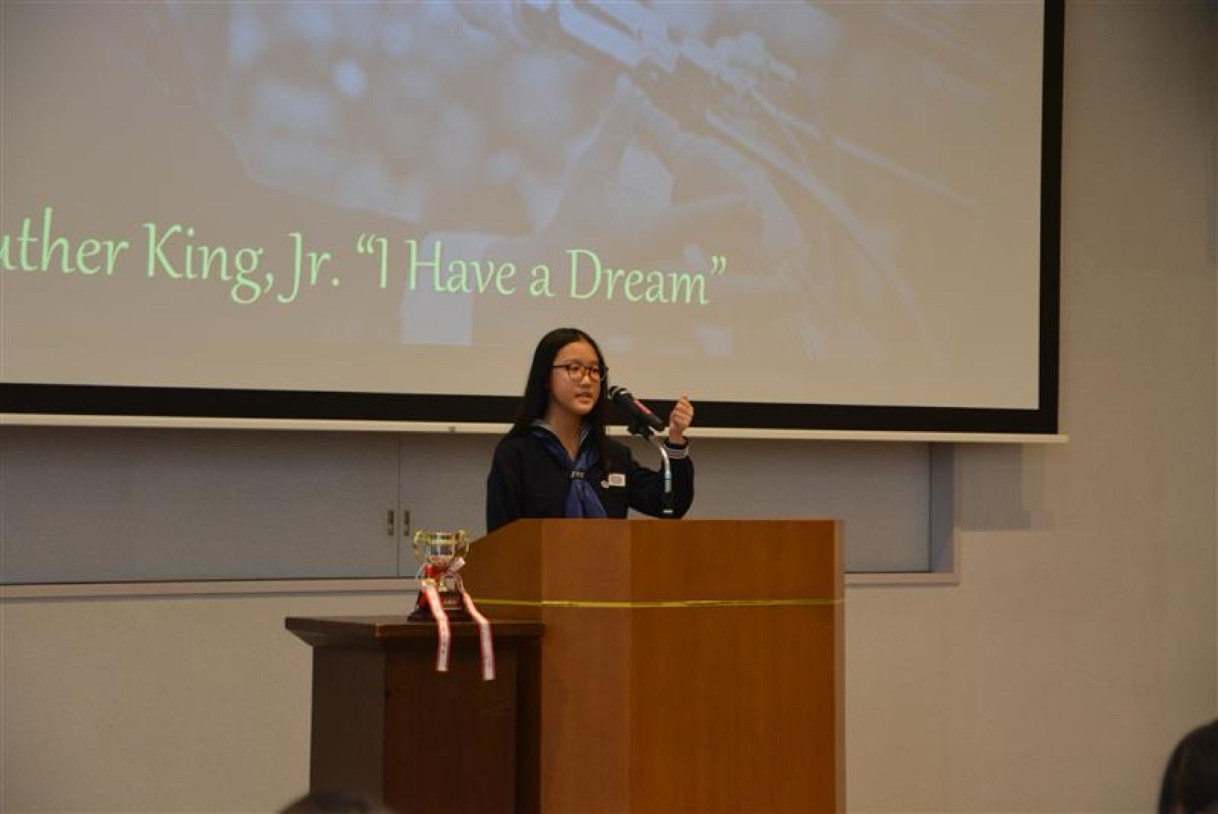 I Have A Dream (Martin Luther King Jr.) 発表の様子