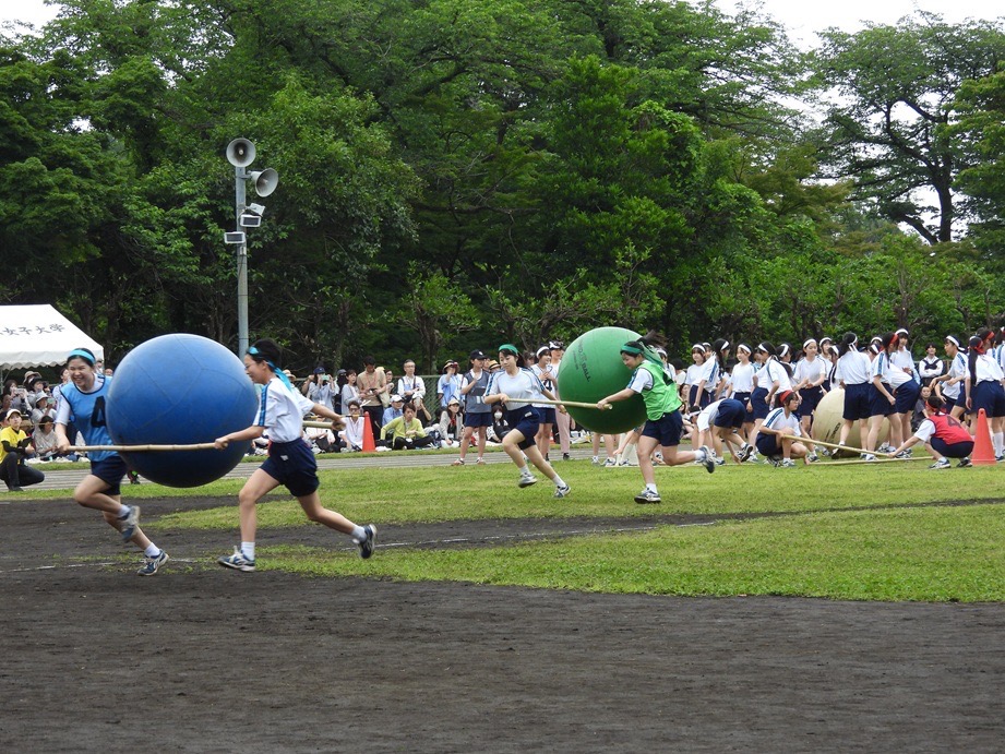 2年 競技「ころころバンブー」
