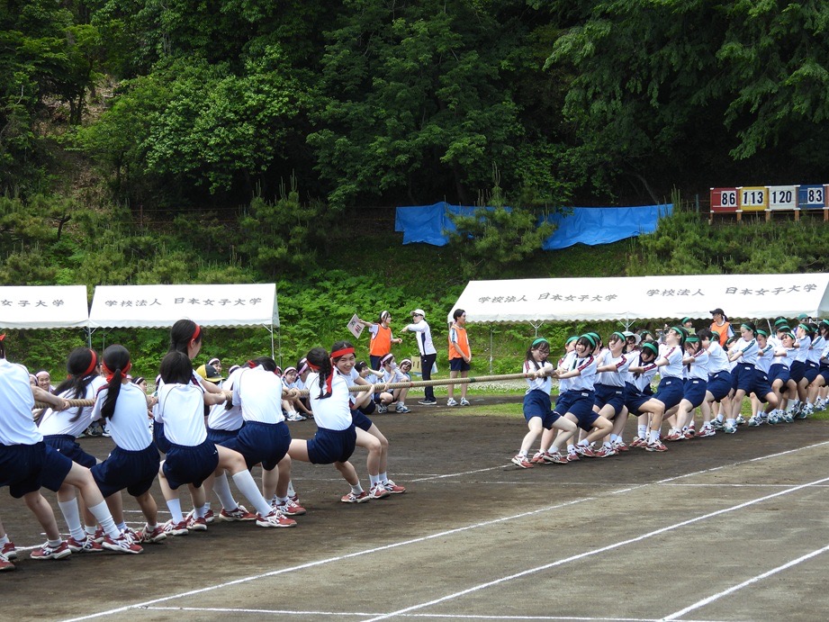 3学年合同 綱引き