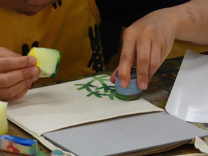 美術 「スタンプアート」
