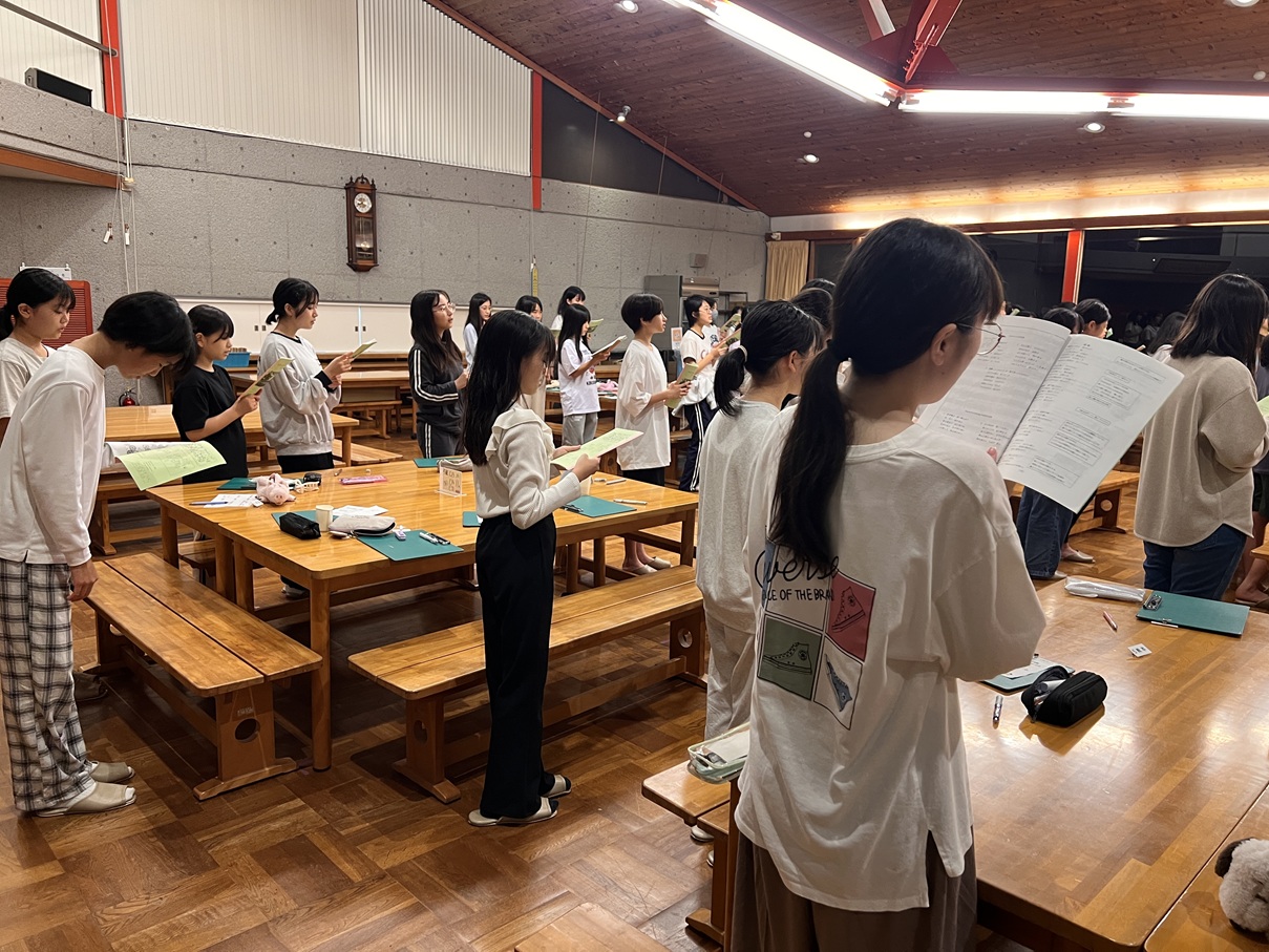 山響の練習