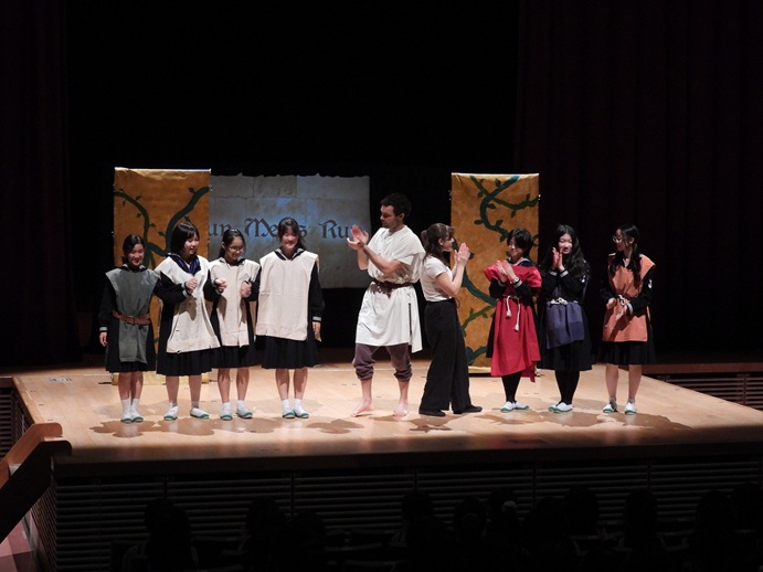 7名の代表生徒、よく頑張りました