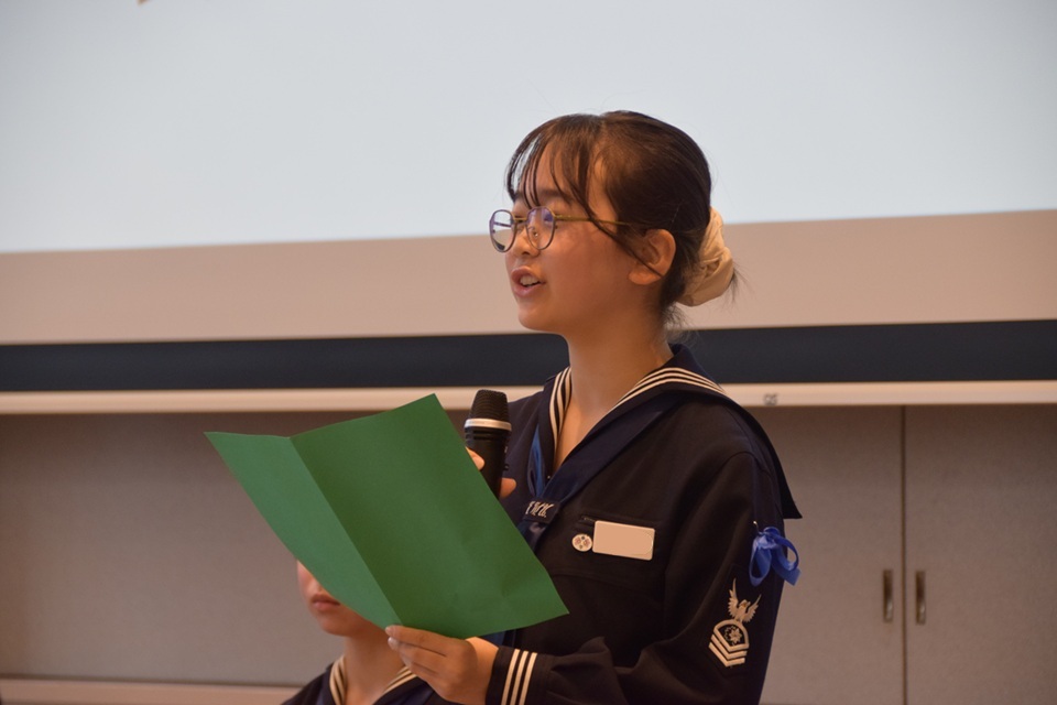 どの候補者も、堂々とした演説でした