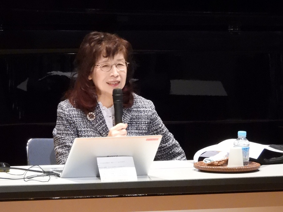 日本女子大学名誉教授 桜楓会理事長 高野晴代先生