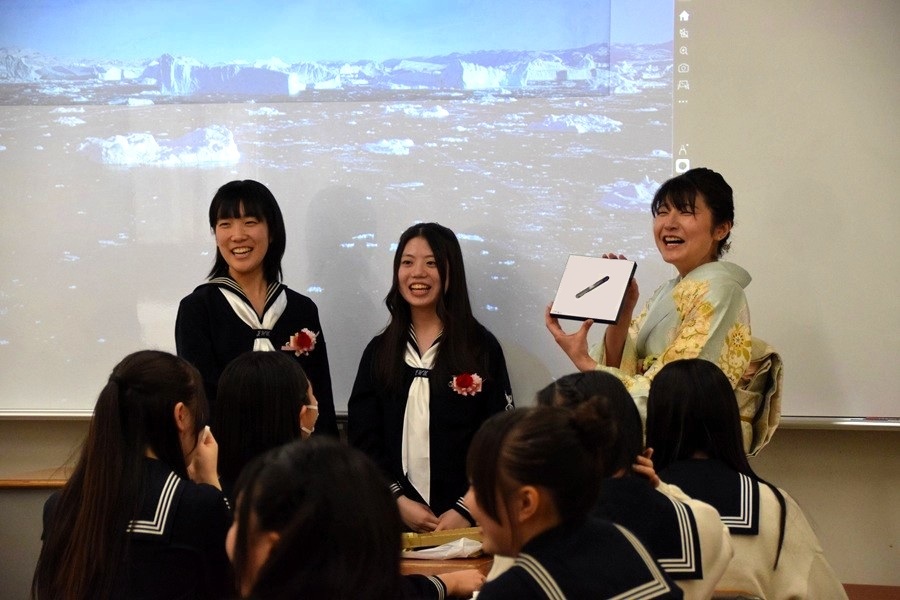 各々、担任に最後の想いを伝えます