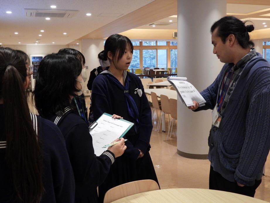 All Englishに少しずつ慣れていきます