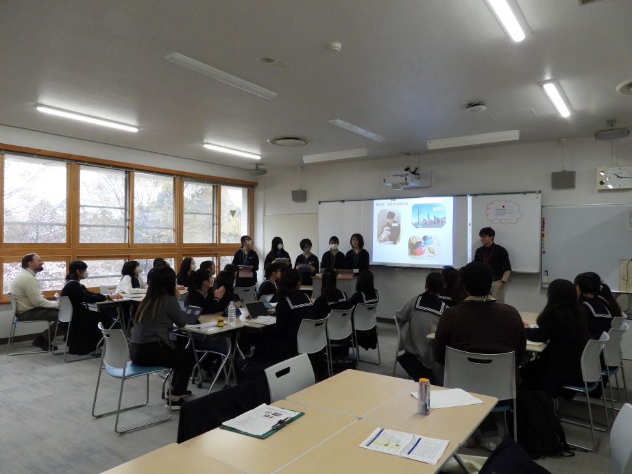 プレゼンテーションの様子