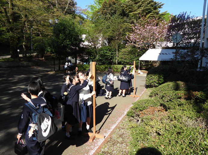 2年生はドキドキのクラス替えです