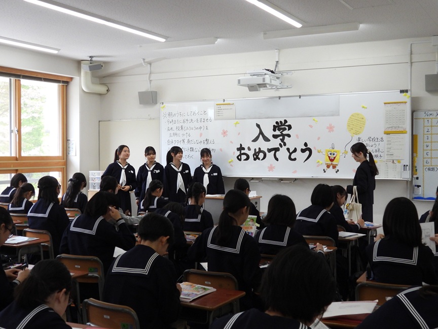 1年生係がア1年生の生活をサポートします