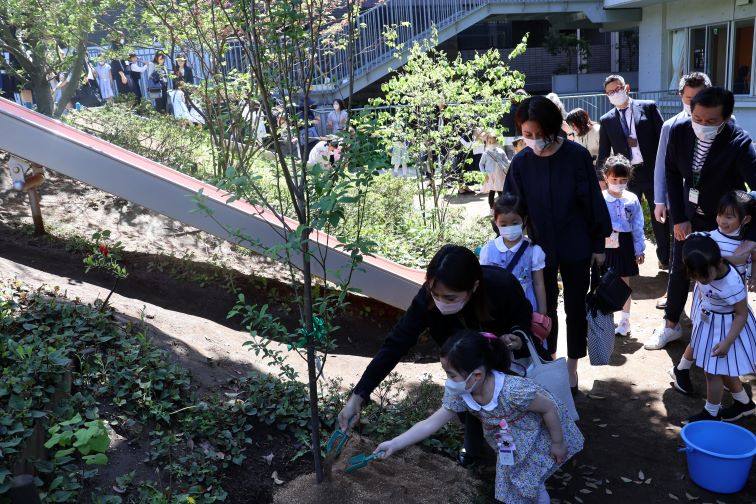 創立記念の集まり