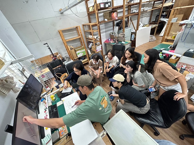 淡江大学と合同で建築設計ワークショップ