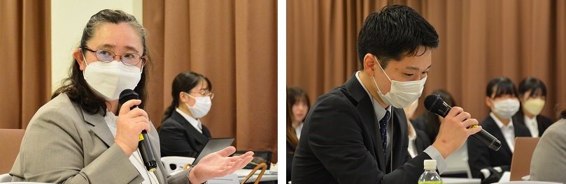 写真左から 株式会社テンダーラビングケアサービス二瓶先生、尾形先生