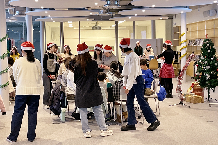 学生企画のクリスマスイベント