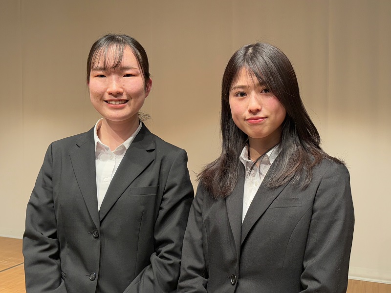 写真左から 濵口さん、高原さん