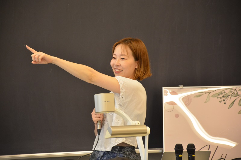 キャリアについて話す福田さん