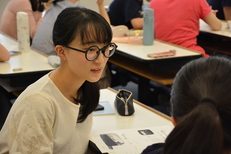 ペアワークの様子