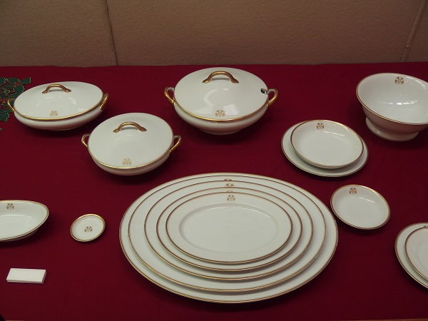 森村開作夫人寄贈の食卓用食器　1930（昭和5）年