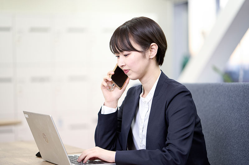 相手のニーズに寄り添いながら提案を行う大辻さん